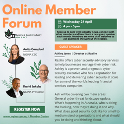 Online Member Forum April