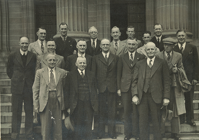 Nurserymen Attending Conference Of Federation Of Australian Nurserymen 1947