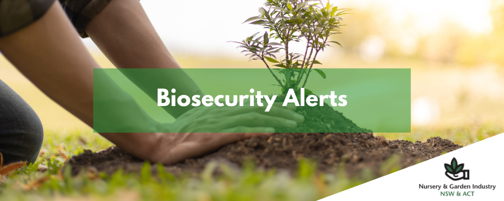Biosecurity alerts for members