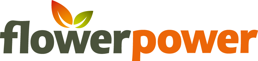 flower power logo flower power logo